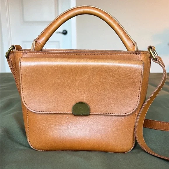 {MADEWELL} small brown crossbody purse - Picture 1 of 9